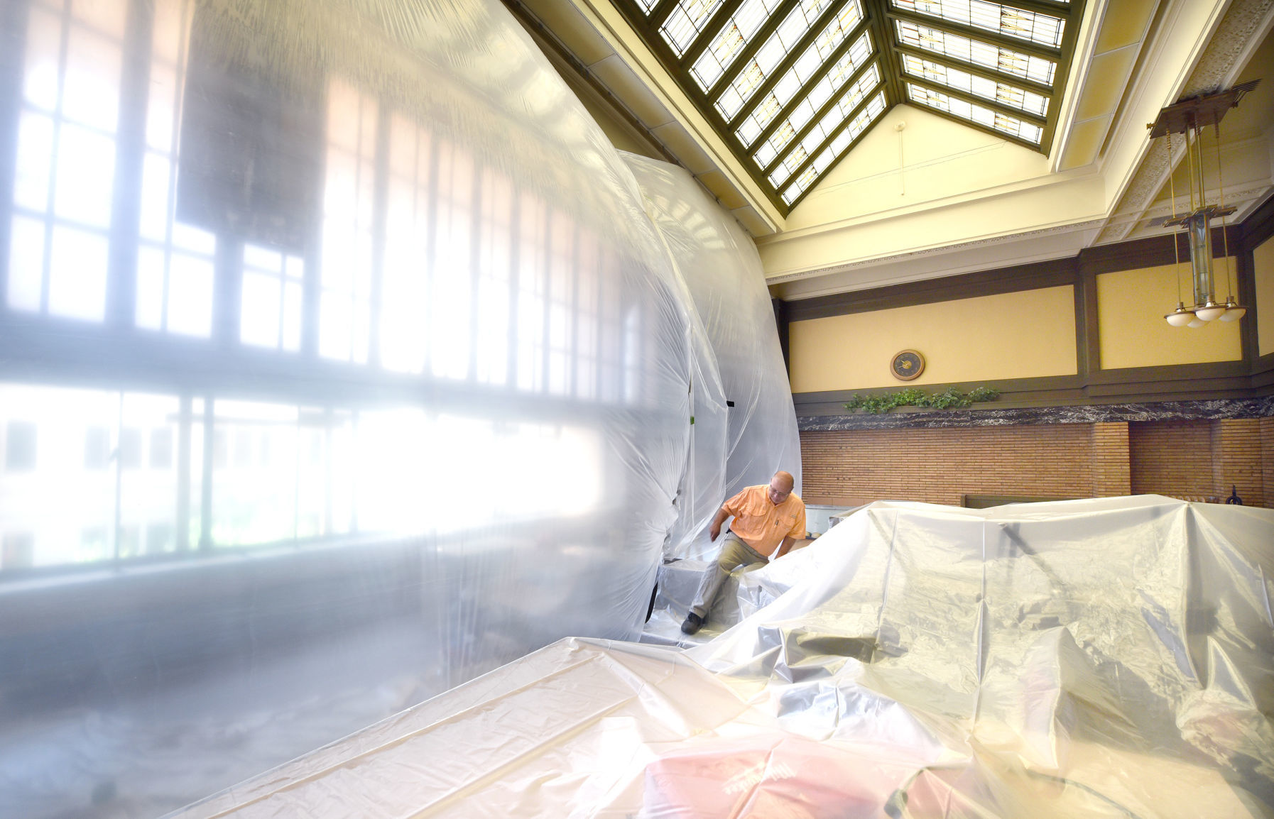Courtroom repairs